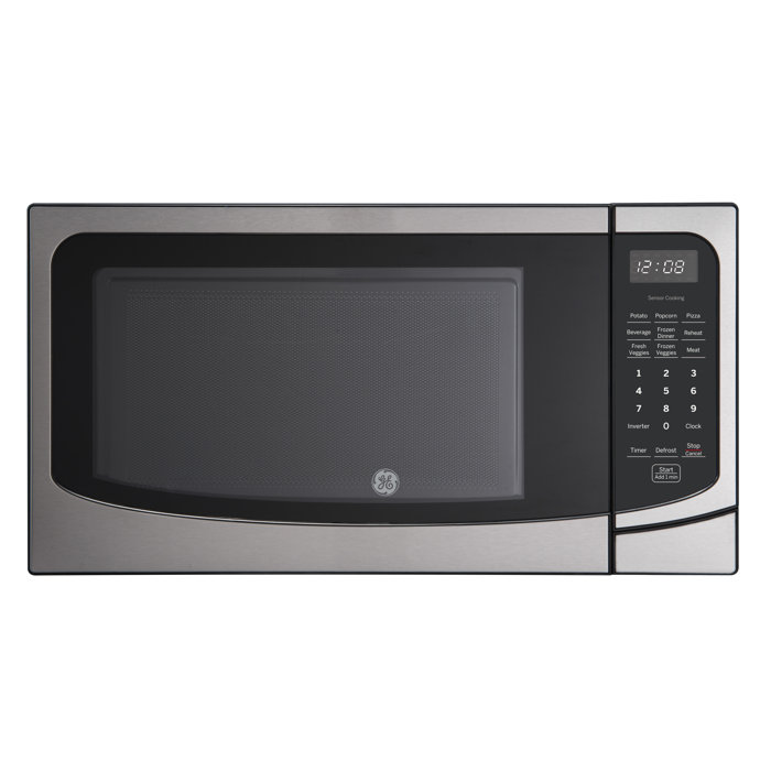GE Appliances 21.77'' 1.6 cu ft. 1100 Watt Countertop Microwave with